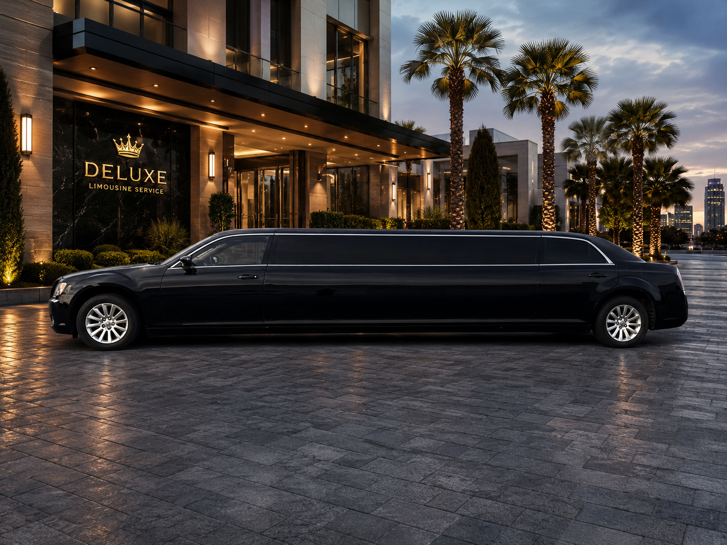 Black Chrysler 300