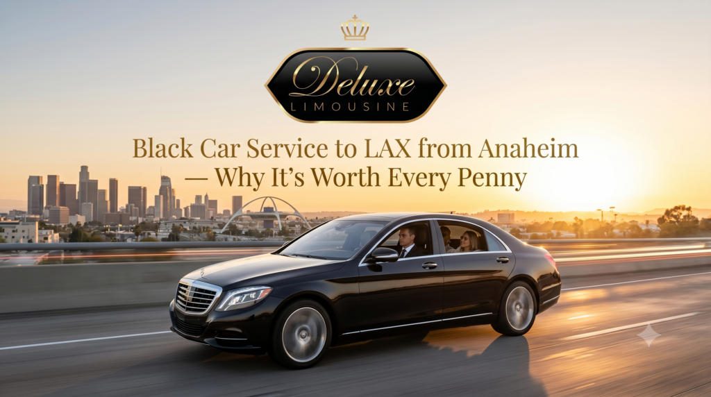 Black Car Service to Lax from Anaheim