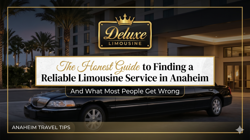 The Honest Guide to Finding a Reliable Limousine Service in Anaheim And What Most People Get Wrong