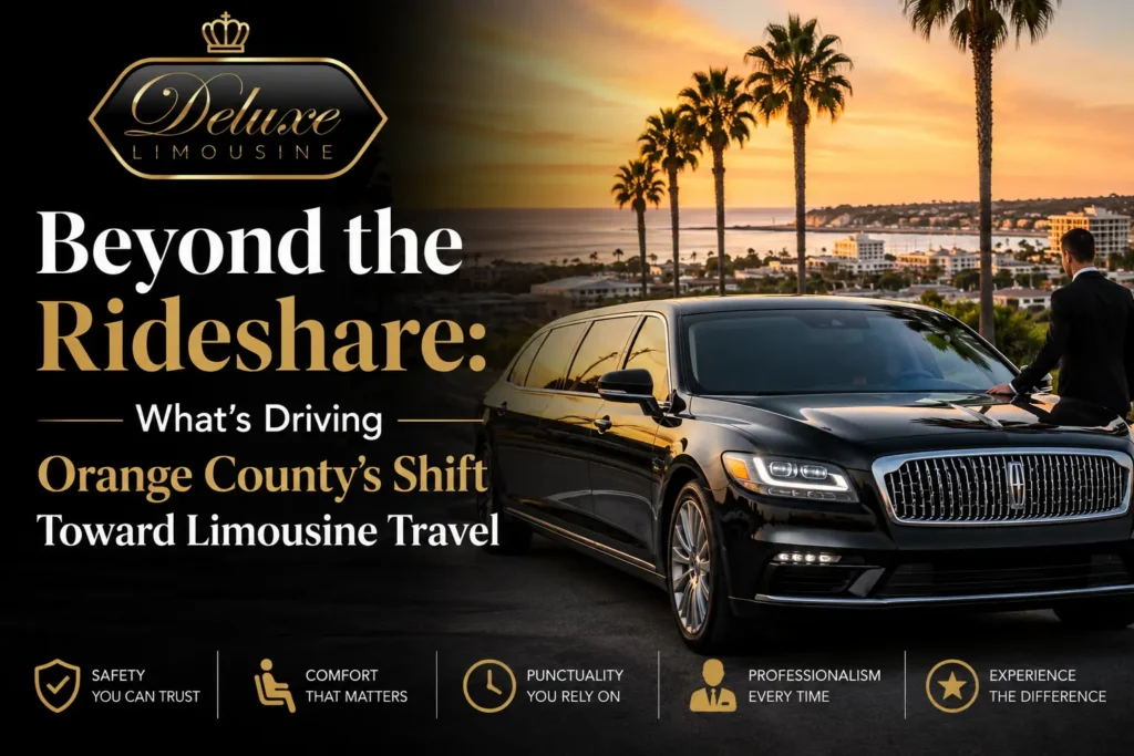 Beyond the Rideshare: What’s Driving Orange County’s Shift Toward Limousine Travel